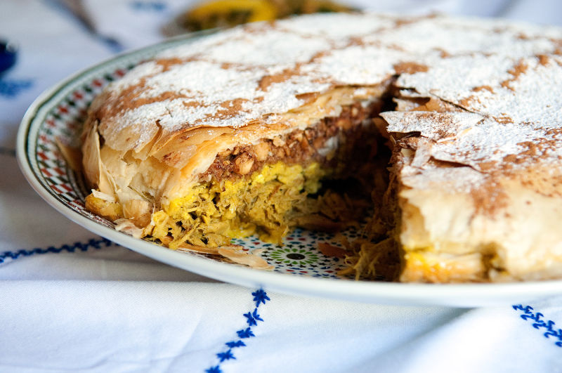 Bastilla - Chicken Pie - Recipe of the Day - Arab America