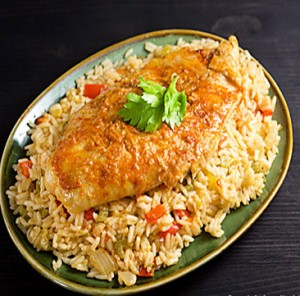 Samak Aeaish - Fish and Rice