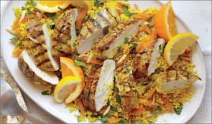 Chicken and Almond Couscous