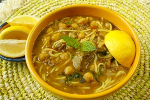 Shawraba - Lamb Stew with Chickpeas