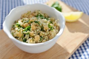 Safsoof - Burghul and Chickpea Salad