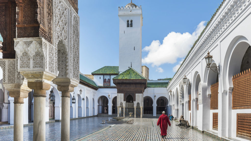 The Qarawiyin Mosque Gives Fez an Aura of Learning and Holiness