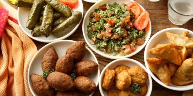 Lebanese Appetisers cooking tutorial Online event
