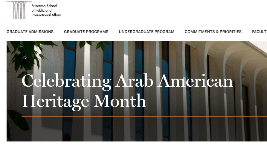 Recognition of National Arab American Heritage Month Goes Mainstream!