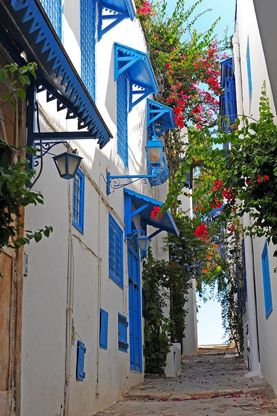 Sidi Bou Said, the Tunisian Santorini