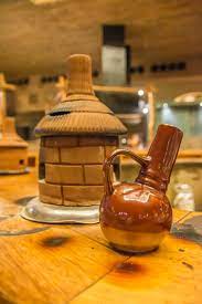 Traditional Sudanese coffee. Coffee is a significant beverage in the Arab world.