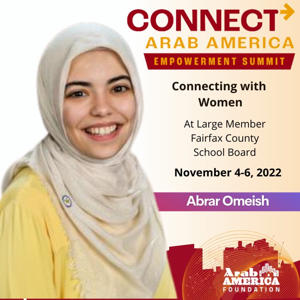 Arab America Foundation Announces Speakers and Performers for Third Annual CONNECT Arab America: Empowerment Summit November 4-6, 2022