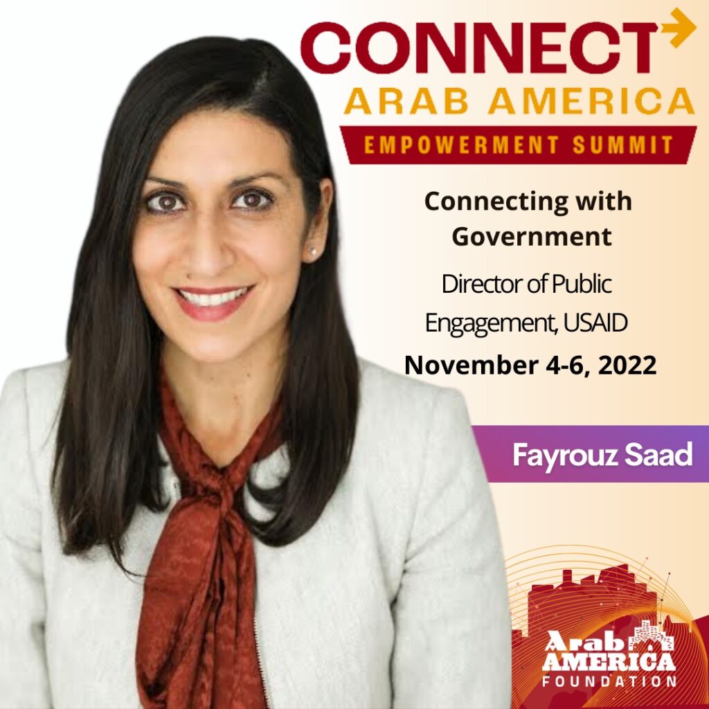 Arab America Foundation Announces Speakers and Performers for Third Annual CONNECT Arab America: Empowerment Summit November 4-6, 2022