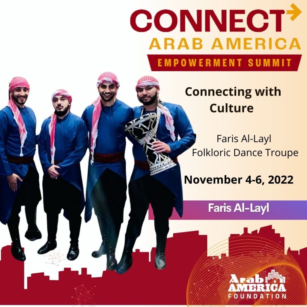 Arab America Foundation Announces Speakers and Performers for Third Annual CONNECT Arab America: Empowerment Summit November 4-6, 2022