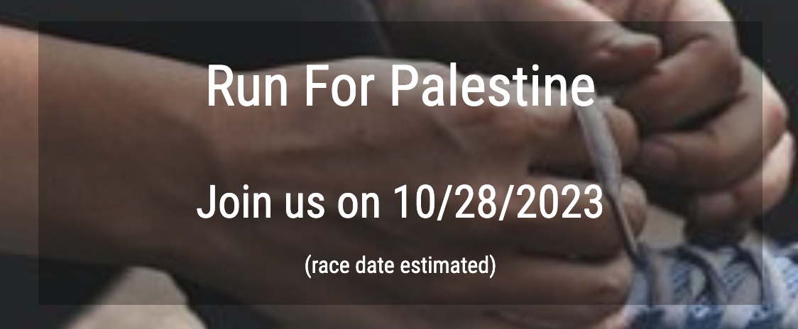 Run For Palestine Race Description