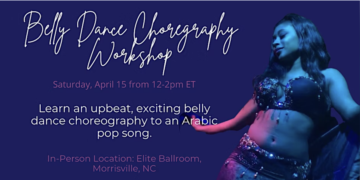 Belly Dance Arabic Pop Choreography Workshop