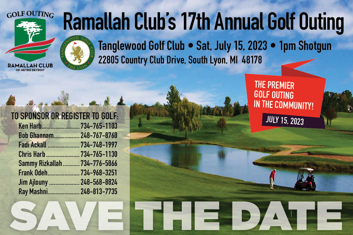 Ramallah’s Club 17th Annual Golf Outing