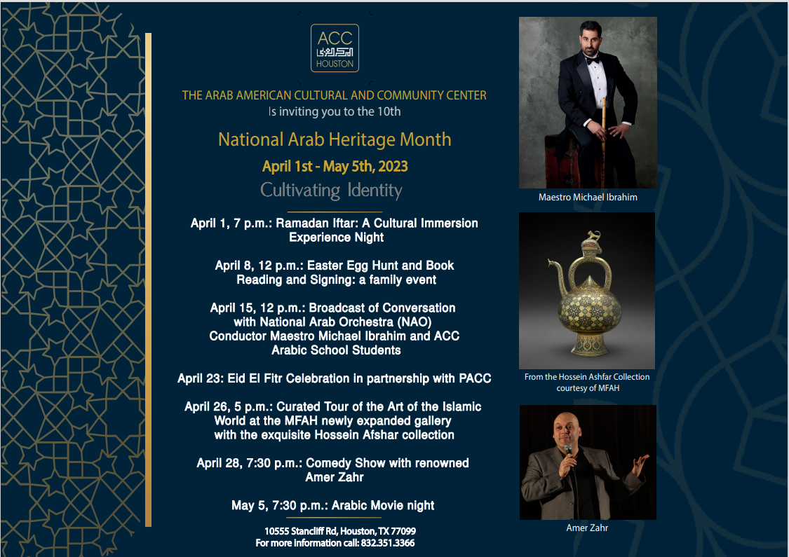 Broadcast of Conversation with National Arab Orchestra (NAO) Conductor Maestro Michael Ibrahim and ACC Arabic School Students