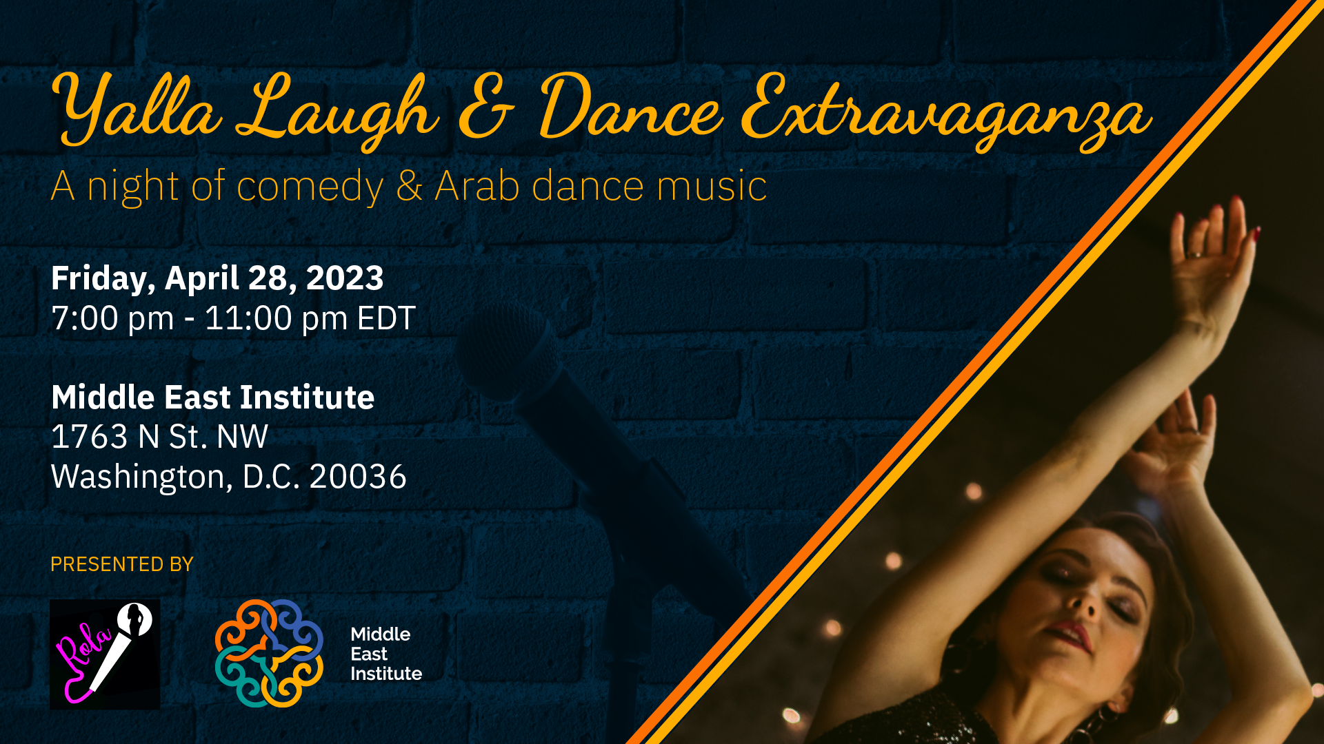 Yalla Laugh & Dance Extravaganza II  Stand-Up Comedy Show & Dance Party!