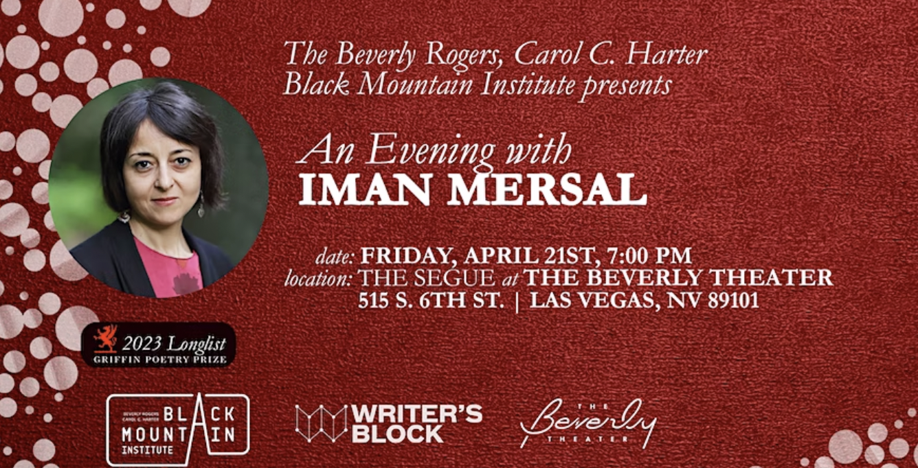 An Evening with Iman Mersal