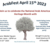 Arab Fest April 15th 2023