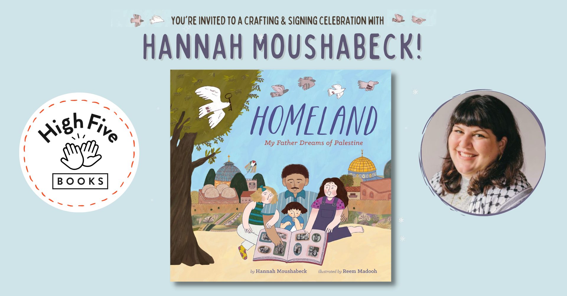 Meet & Craft with Hannah Moushabeck!
