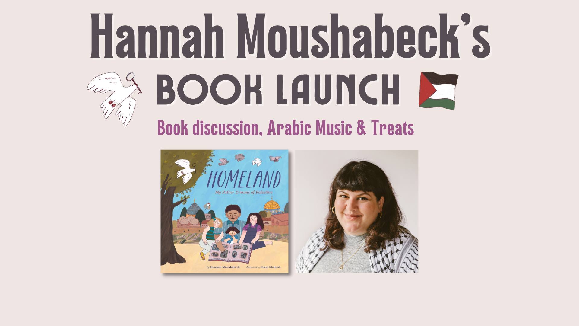 Hannah Moushabeck’s In-Person Book Launch