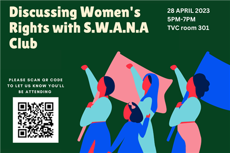 Celebrate Arab American Heritage Month and Discuss Women's Rights with SWANA Club