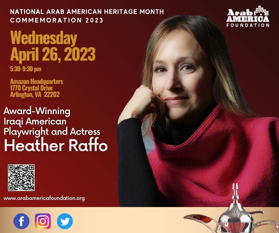 Arab America Foundation Announces its Speakers for National Arab American Heritage Month Commemoration Event-- 2023