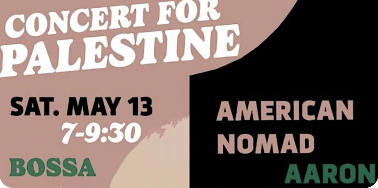 Concert for Palestine with American Nomad and Aaron Shneyer
