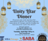 Unity Iftar Dinner