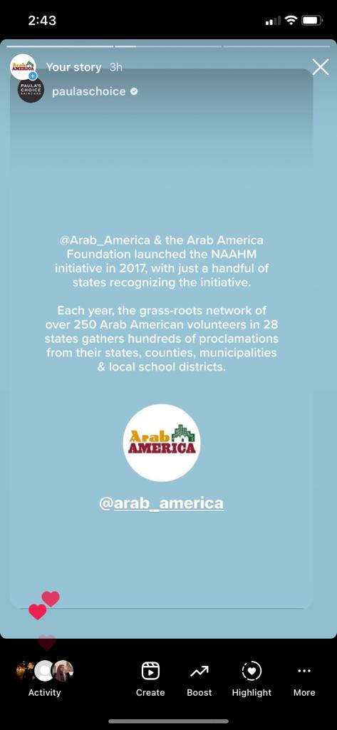 Recognition of National Arab American Heritage Month (NAAHM) Reaches New Heights in April 2023!