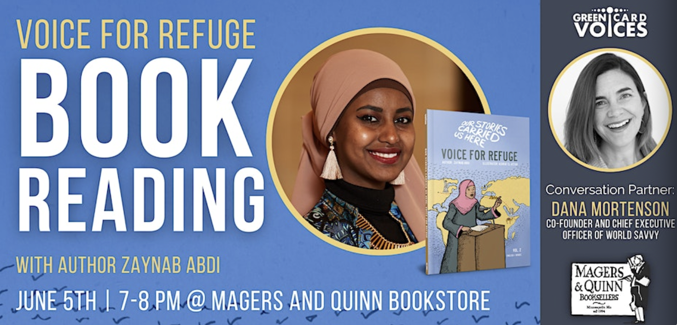 Voice for Refuge Book Reading