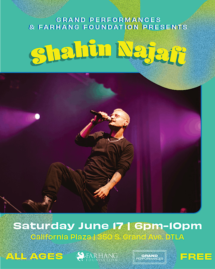 Shahin Najafi (Presented by Farhang Foundation)