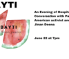 BAYTI: An Evening of Palestinian Hospitality&Conversation with Jinan Deena