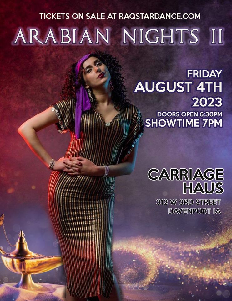 Arabian Nights II Belly Dance Show @ Carriage Haus