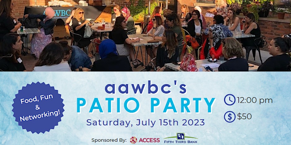 AAWBC's 2023 Patio Party