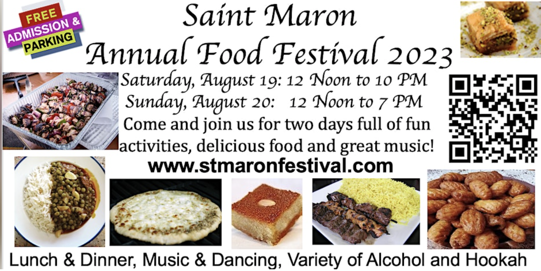 Saint Maron Annual Food Festival