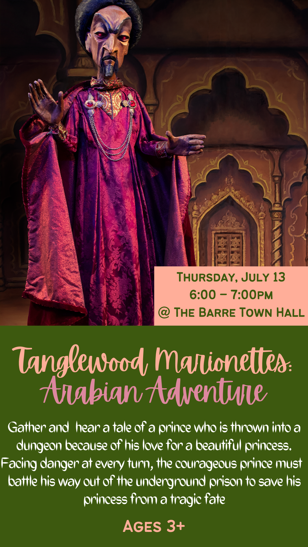 Tanglewood Marionettes: An Arabian Adventure