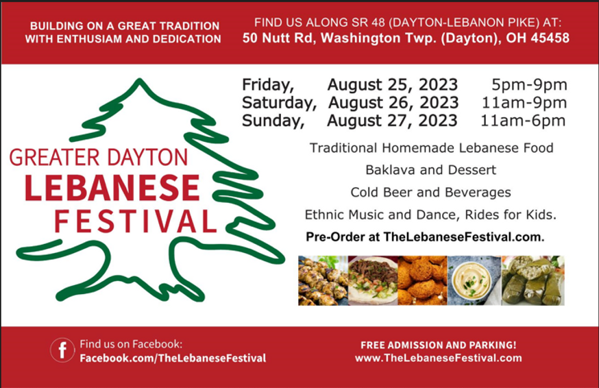 30th Annual Greater Dayton Lebanese Festival