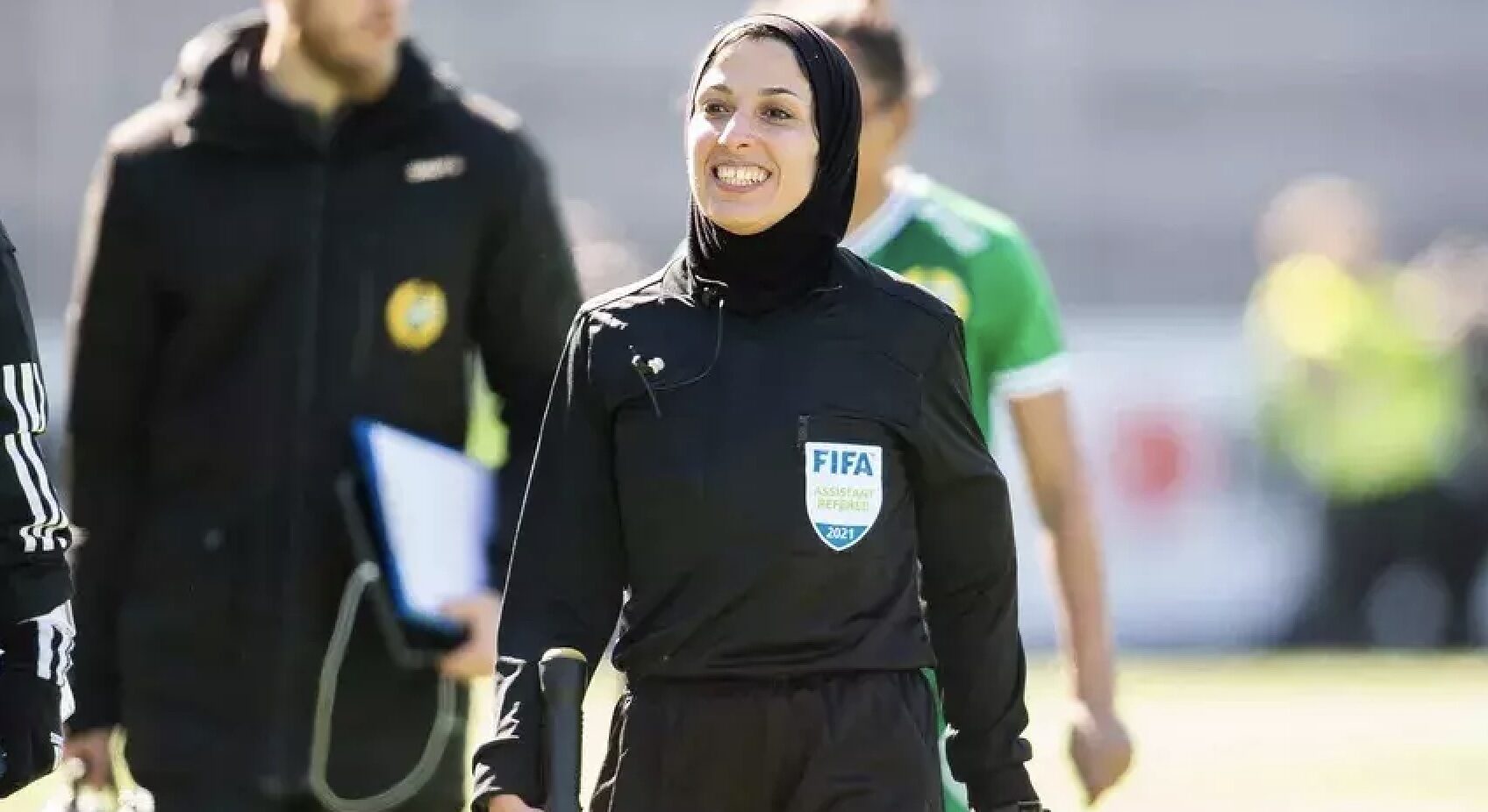 Heba Saadieh: First Palestinian and Hijabi Referee at the World Cup