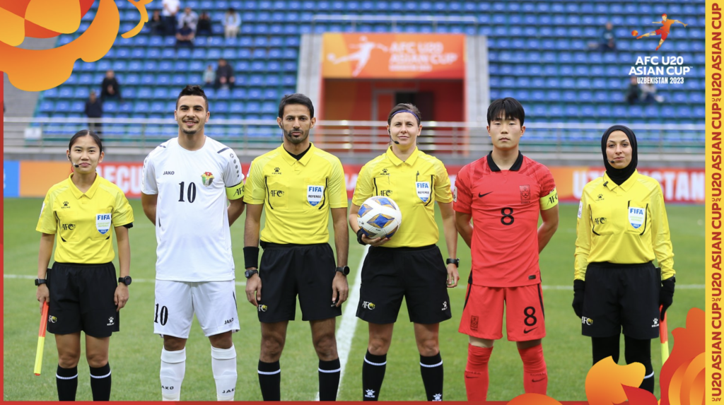 Heba Saadieh: First Palestinian and Hijabi Referee at the World Cup
