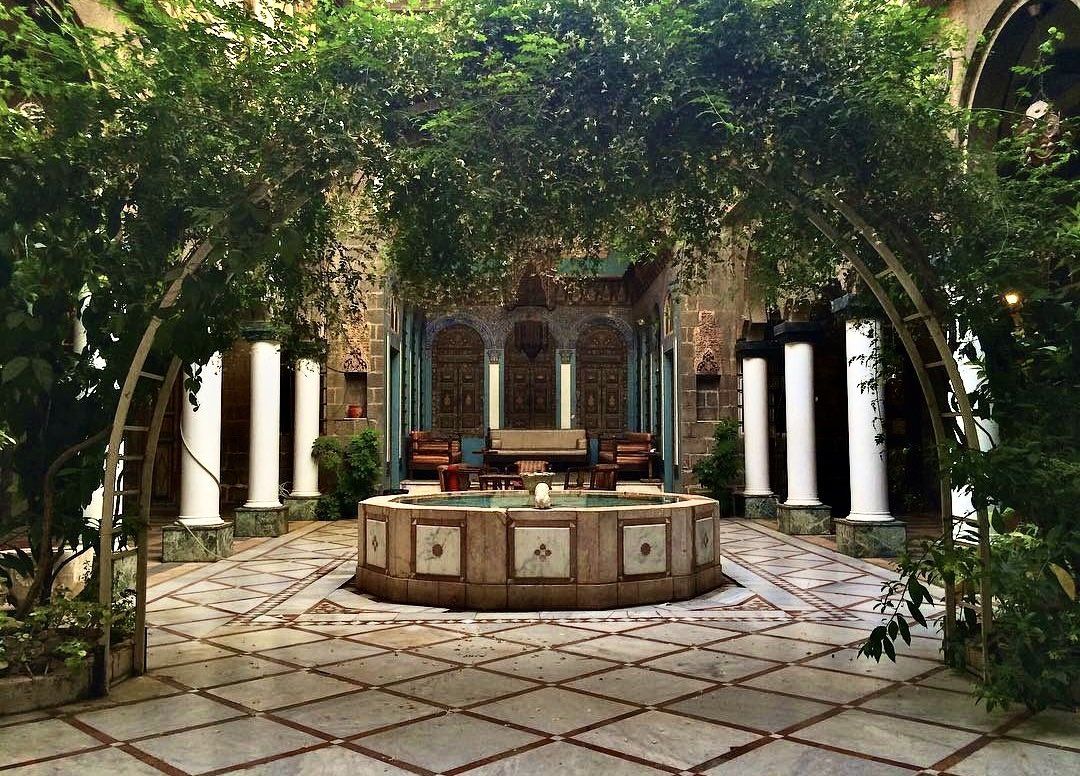 Syrian architecture in syria s courtyard homes