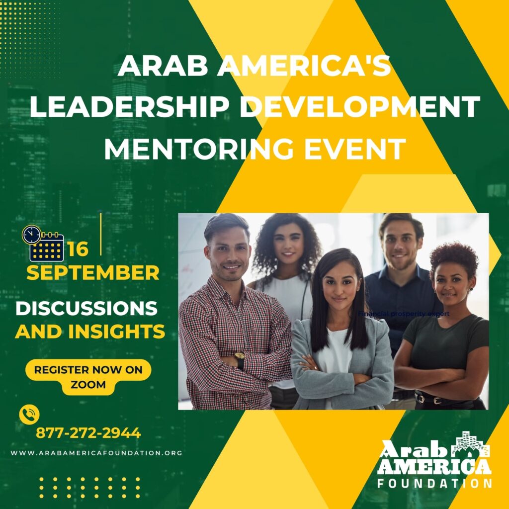 Arab America's Leadership Development Mentoring Event