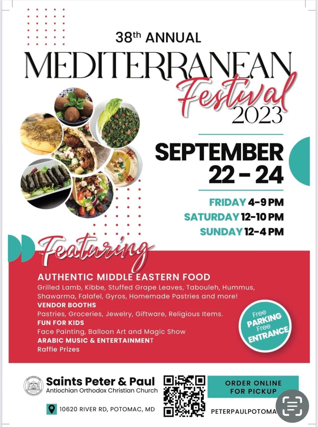 38th Annual Mediterranean Festival