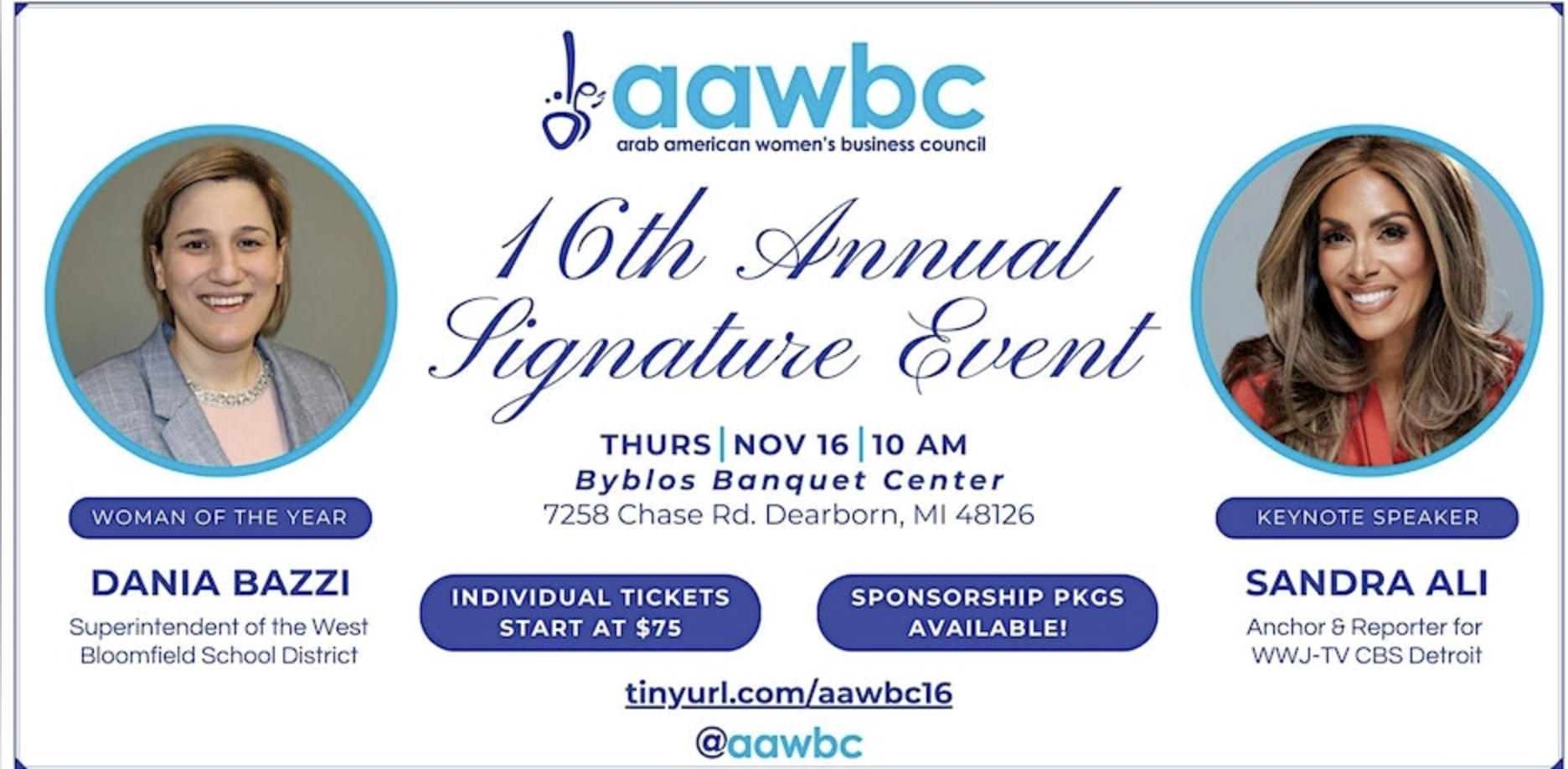 aawbc's 16th Annual Signature Event