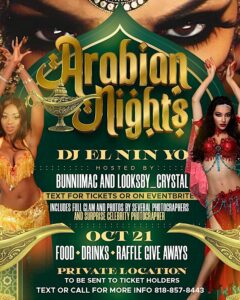 Arabian nights, all inclusive, glam & photo shoot
