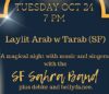 Laylit Arab w Tarab* Live music and dance with the SF Sahra Band at Baobab