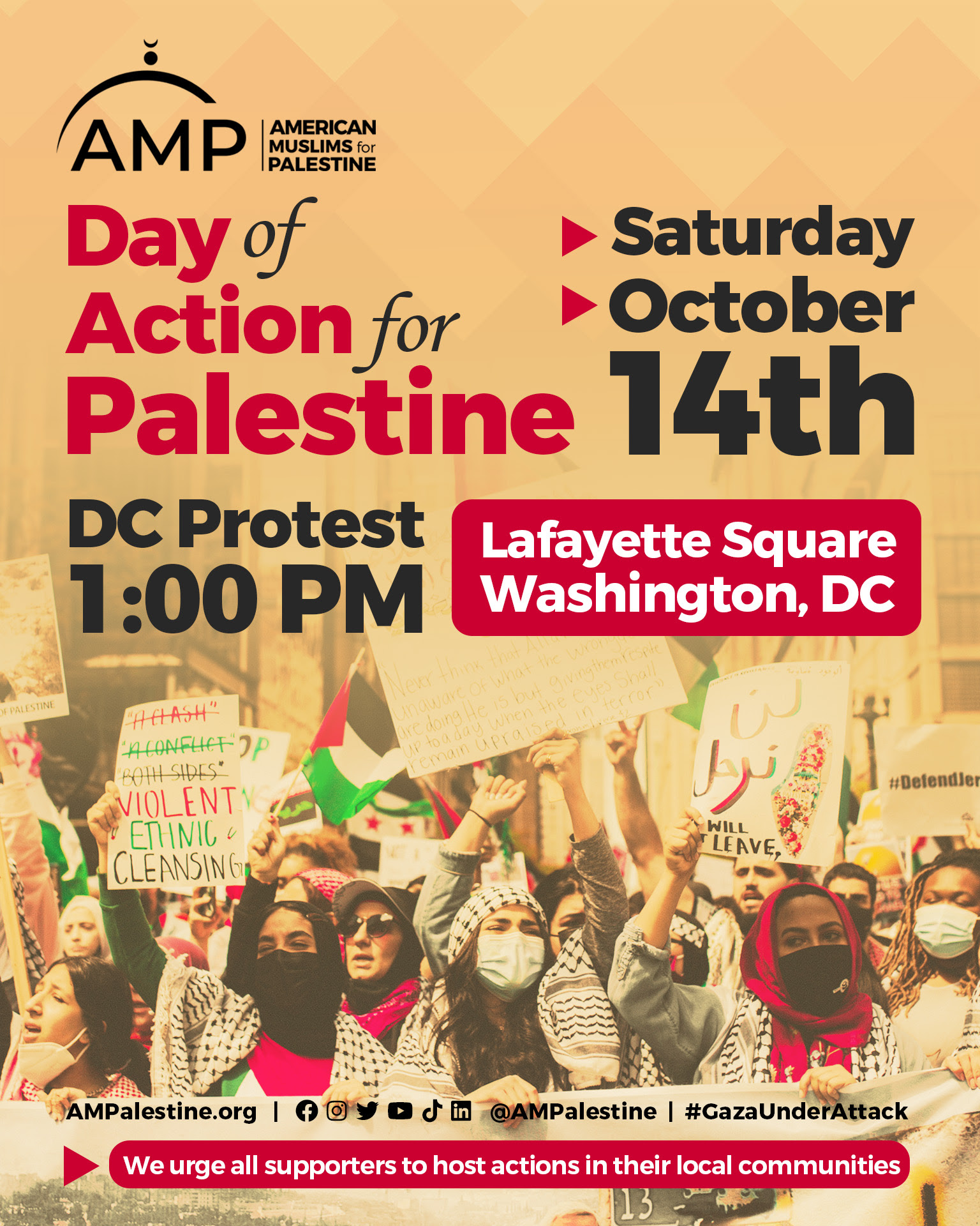 Day of Action for Palestine: DC Protest