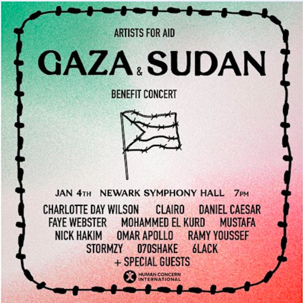 Artists for Aid: Gaza & Sudan Benefit Concert