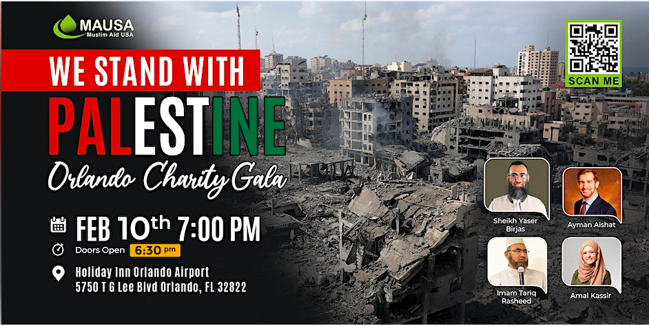We Stand With Palestine - Orlando Charity Gala