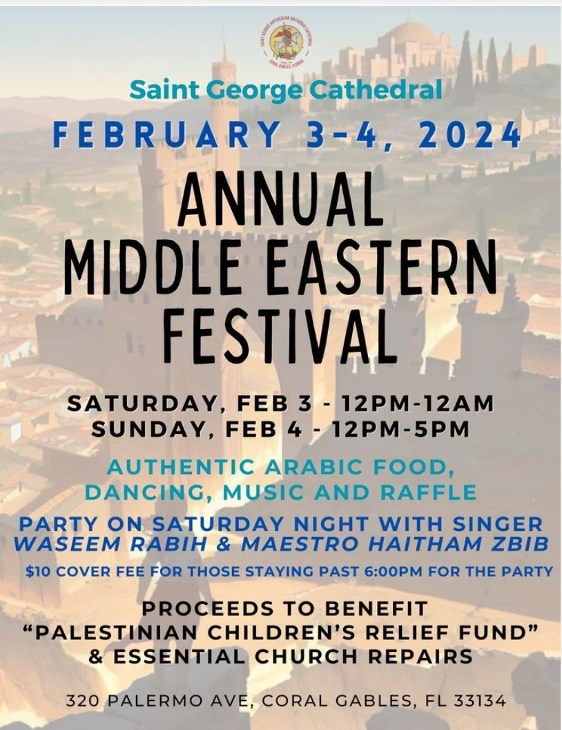 ANNUAL MIDDLE EASTERN FESTIVAL