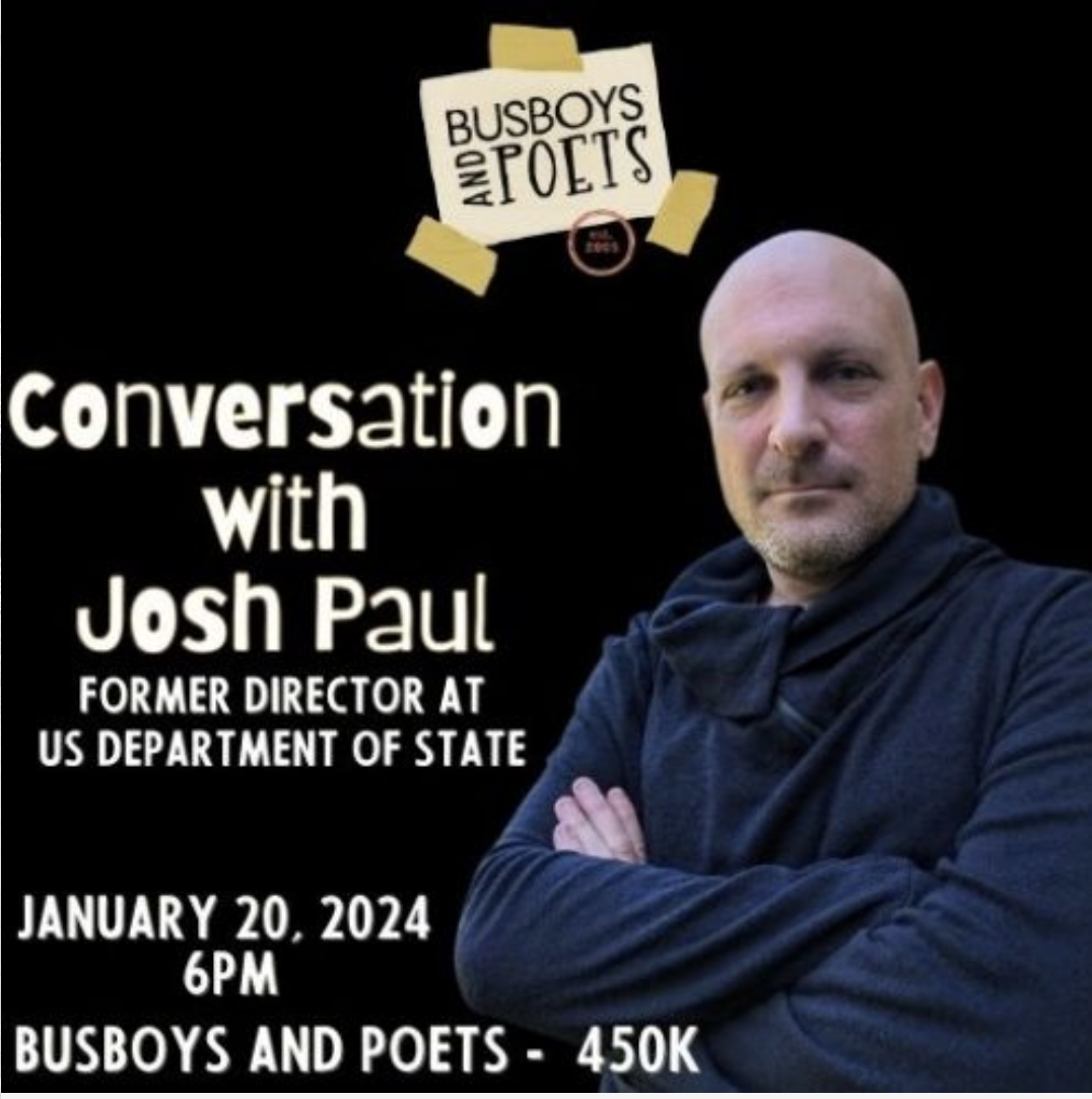 Palestine Week 2024 | A Conversation with Josh Paul