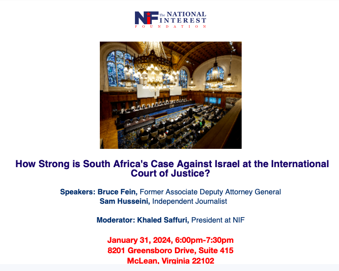 How Strong is South Africa's Case Against Israel at the International Court of Justice?