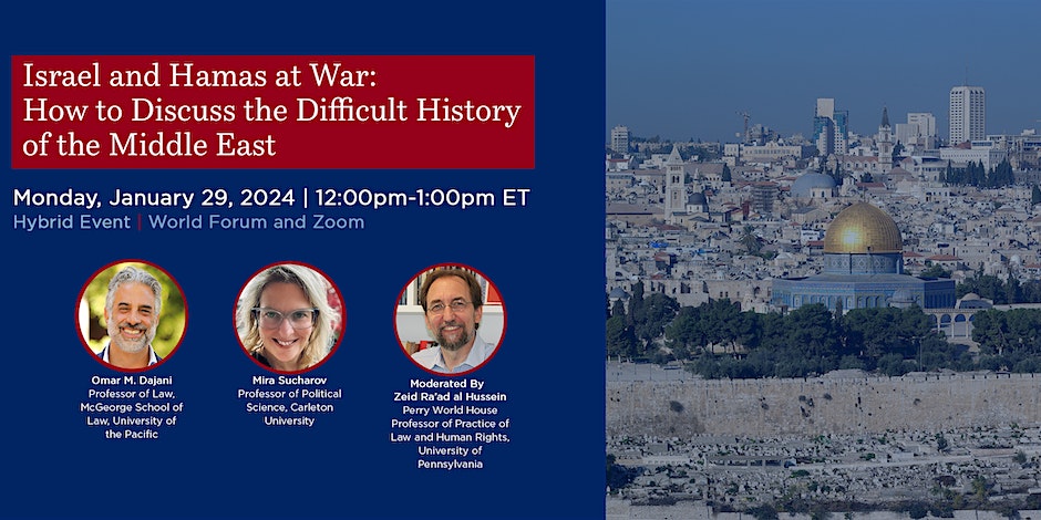 How to Discuss the Difficult History of the Middle East